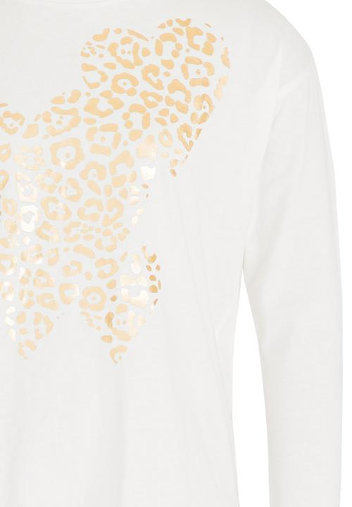 Name It - Printed Boxy Tee White