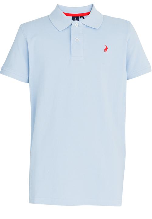 POLO - Classic Golfer Pale Blue