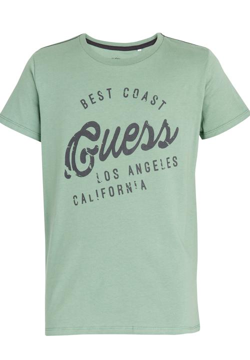 GUESS - Best Coast Tee Khaki Green