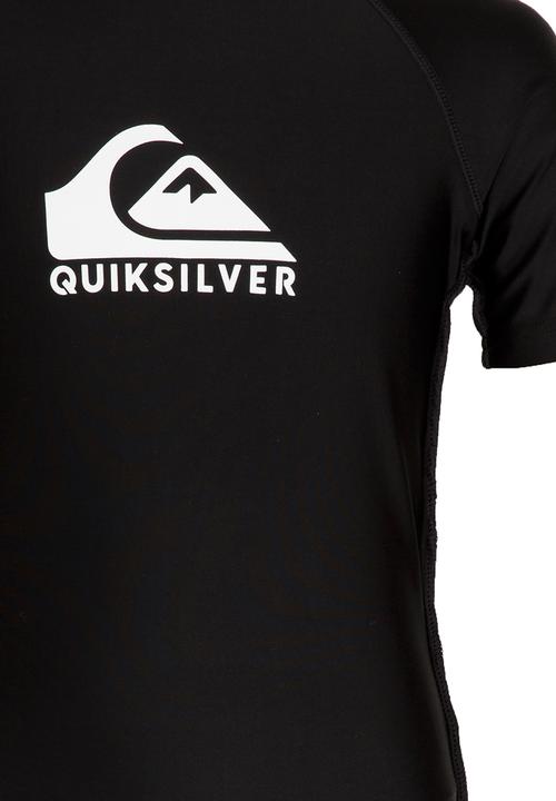 Quiksilver - Rock Out Boys Rashie Black