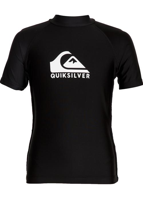 Quiksilver - Rock Out Boys Rashie Black