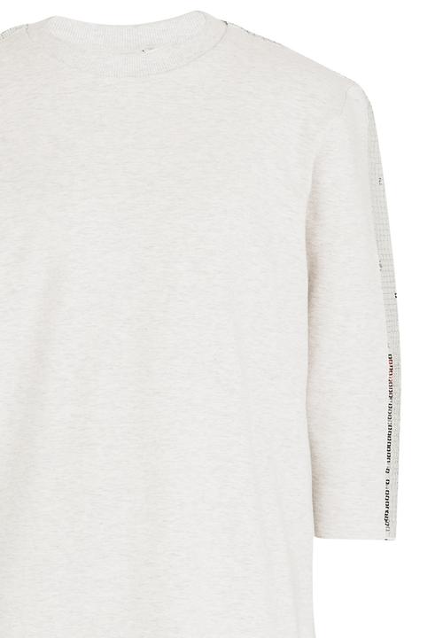 Name It - Sweater Dress with Embellishment Grey Melange