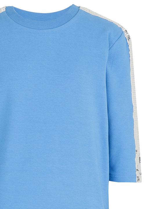 Name It - Sweater Dress with Embellishment Pale Blue