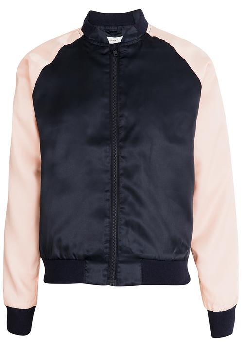 Name It - Satin Bomber Jacket Multi-colour