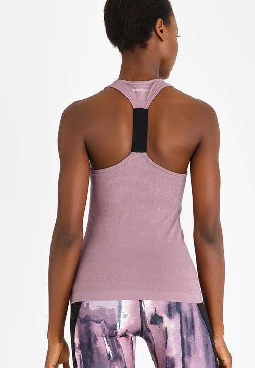 ONLY Play - Hillary Seamless Top Pale Purple