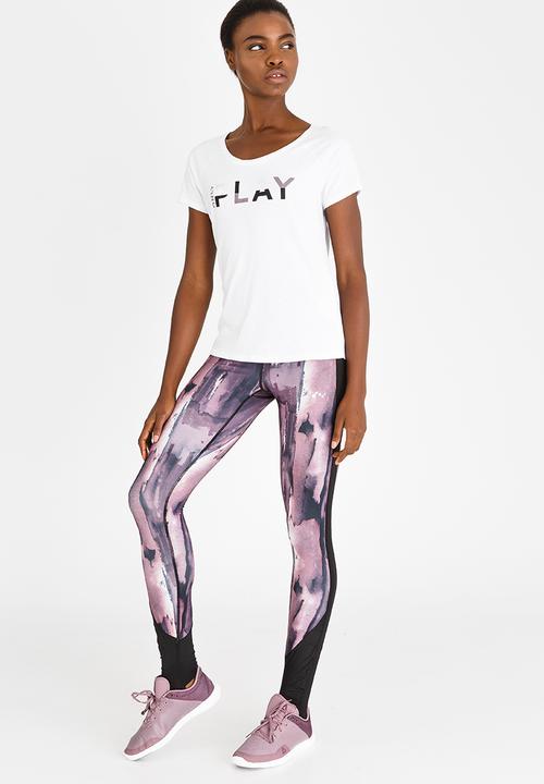 ONLY Play - Linda Short Sleeve Box Tee White