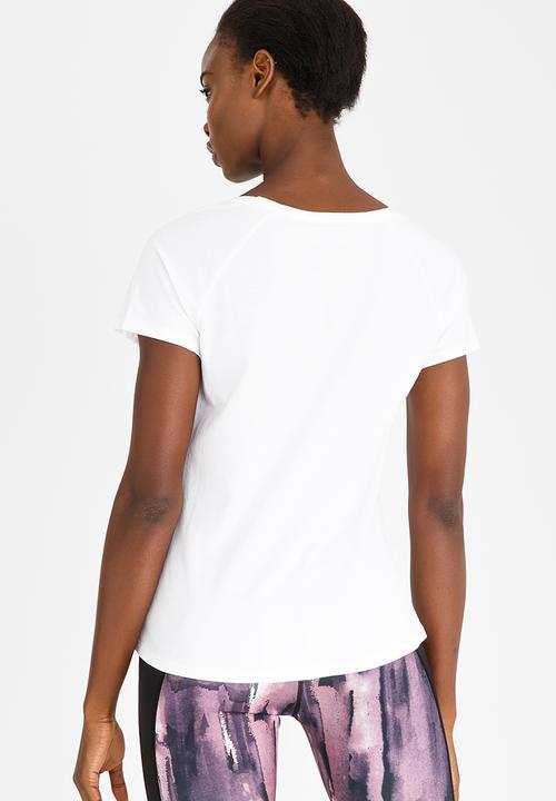 ONLY Play - Linda Short Sleeve Box Tee White