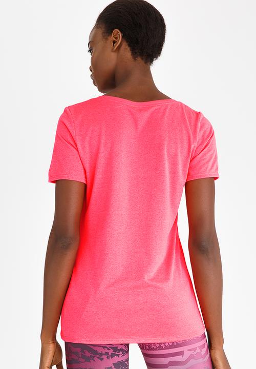 Nike - Nike Womens Dry Tee Mid Pink