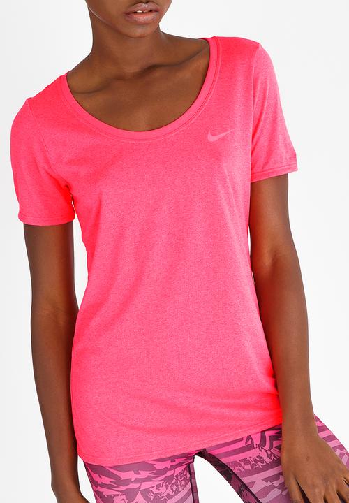 Nike - Nike Womens Dry Tee Mid Pink