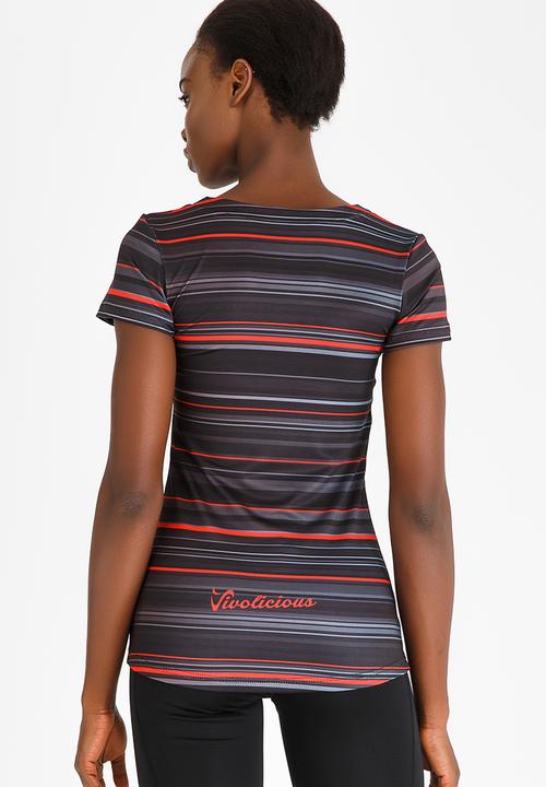Vivolicious - Titanium Pro Cool V-neck Tee Black
