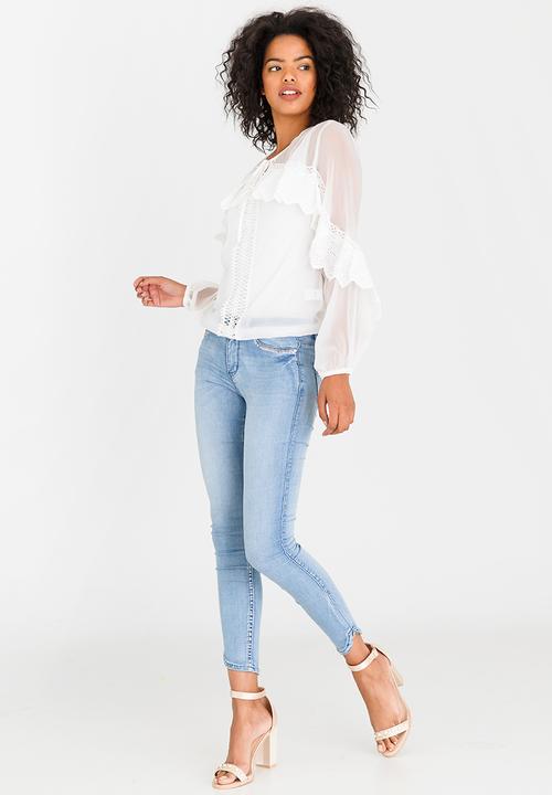 cath.nic - Organza Fantasy Top White