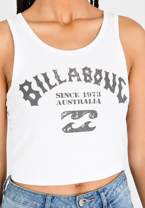 Billabong  - Sundrenched Crop Tank White