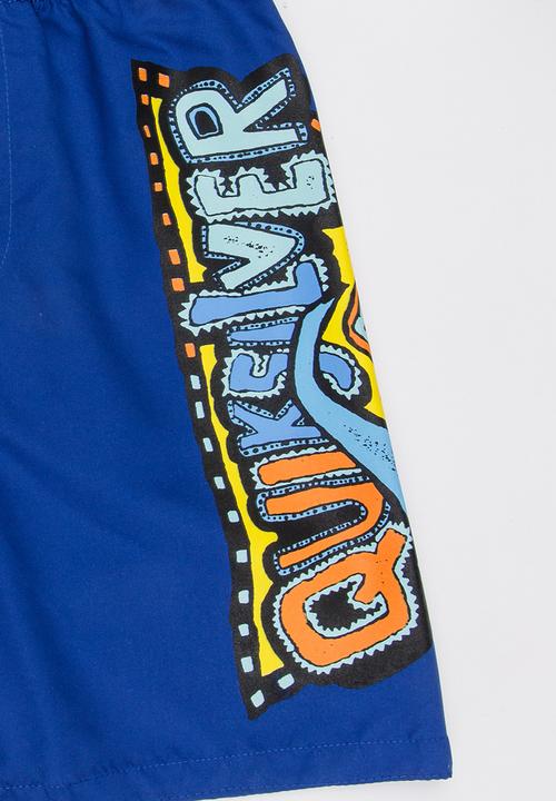 Quiksilver - Mean Machine Toddlers 2 Boardie Blue
