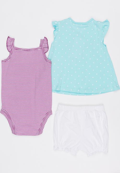Pop Candy - 3 Piece Bird Set Multi-colour