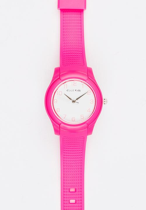 Cool Kids - Girls Soda Watch Dark Pink