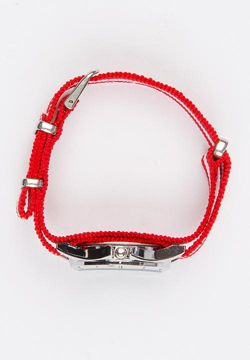 Cool Kids - Girls Track Watch Red
