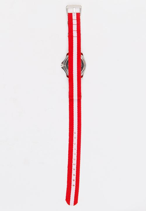 Cool Kids - Girls Track Watch Red