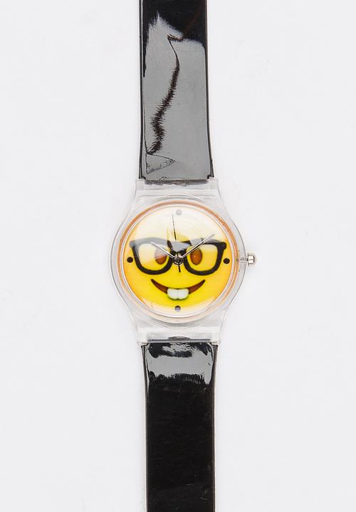 Cool Kids - Emoji Watch With Purse Multi-colour