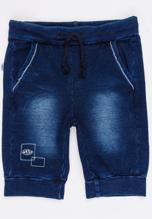 Pop Candy - Boys Denim Short Blue