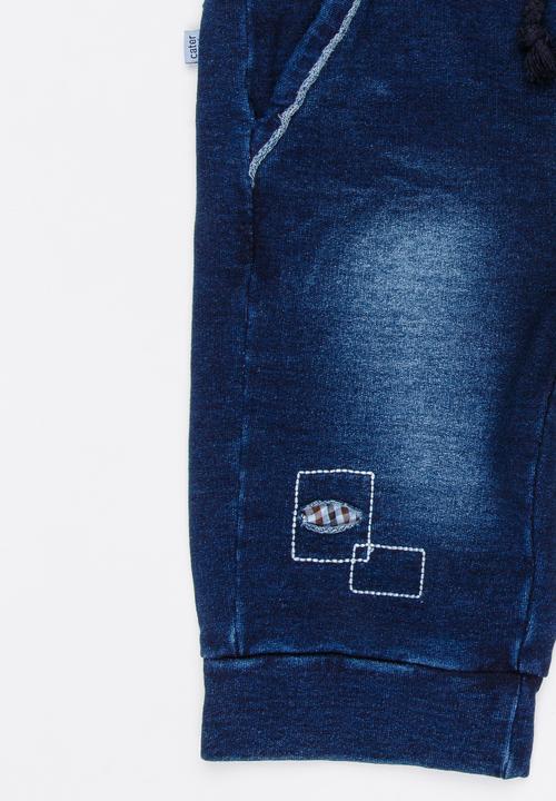 Pop Candy - Boys Denim Short Blue
