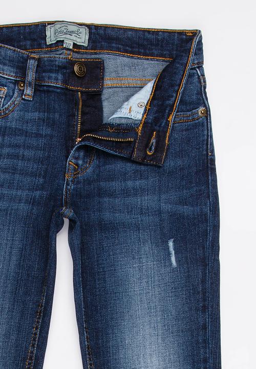 POLO - Straight Leg Denim Mid Blue