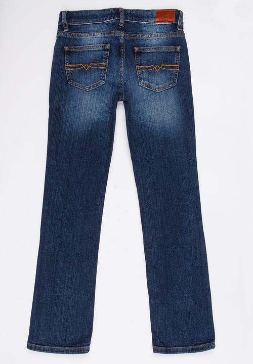 POLO - Straight Leg Denim Mid Blue