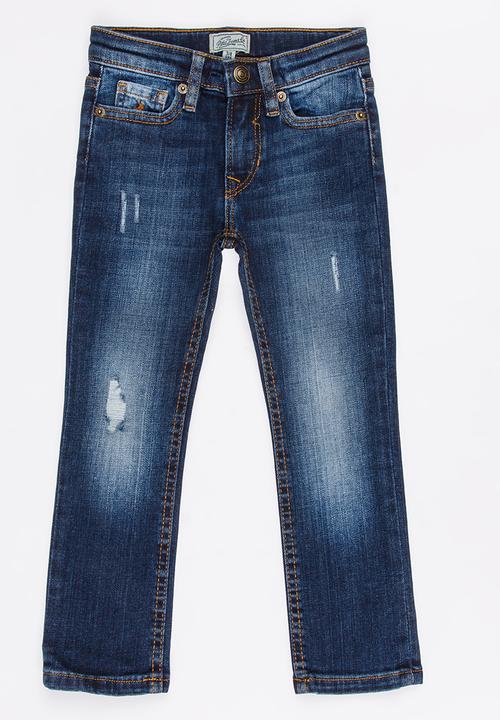POLO - Straight Leg Denim Mid Blue