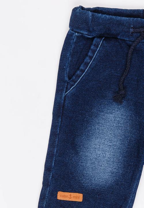 Pop Candy - Boys Denim Short Blue