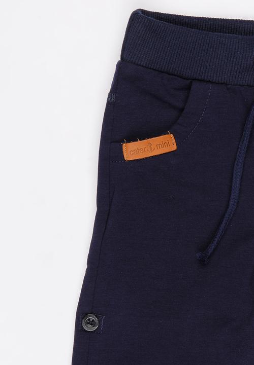Pop Candy - Boys   Fleece Shorts Navy
