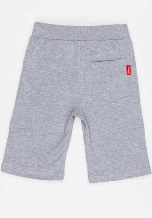 Pop Candy - Boys   Fleece Shorts Grey