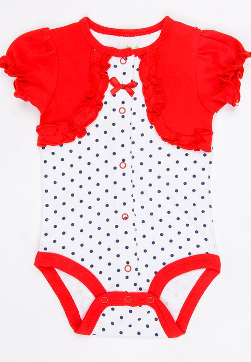 Pop Candy - Shortsleeve Bodysuit Red