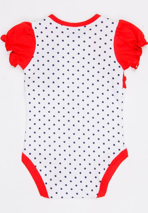 Pop Candy - Shortsleeve Bodysuit Red