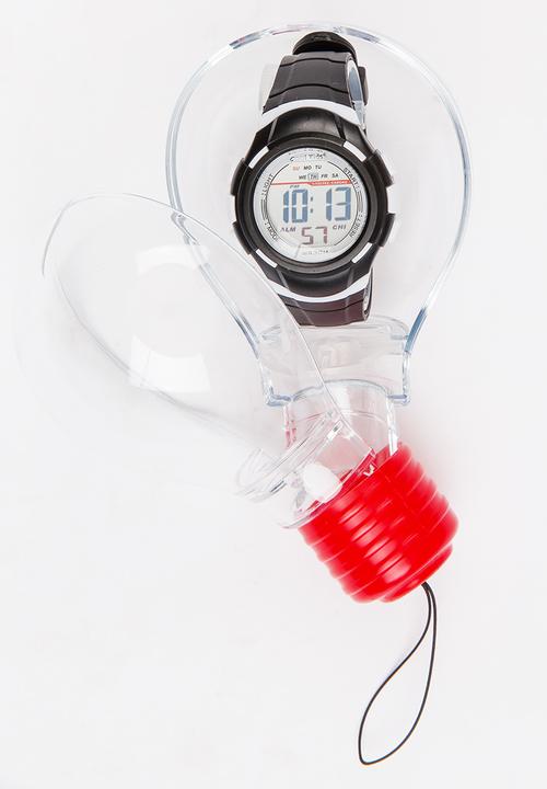 Cool Kids - Boys Digital Watch Black and White