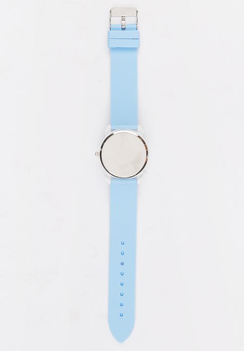 Cool Kids - Girls Marshmallow Watch Pale Blue