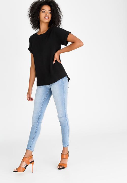 Kate Jordan - Rose Gold Zip Top Black