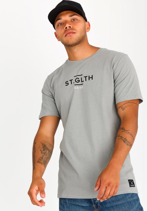 St Goliath - Phyfe Crew Neck Tee Grey