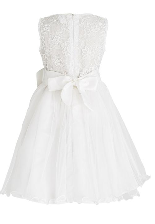 Pop Candy - Satin Bow Dress Cream