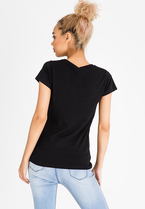 SOVIET - Rae Crew Neck Tee Black