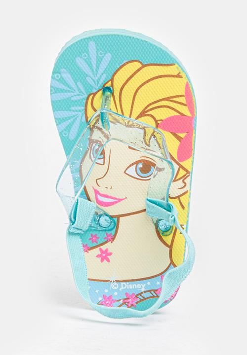 Character Fashion - Frozen Flip Flops Mid Pink