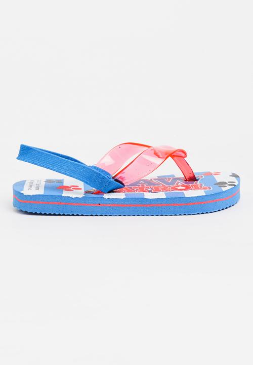 Character Fashion - Paw Patrol  Flip Flops Blue