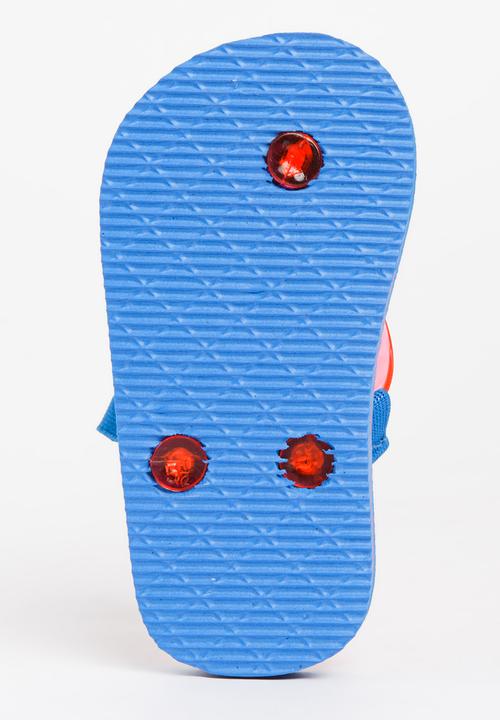 Character Fashion - Superman Flip Flops Multi-colour