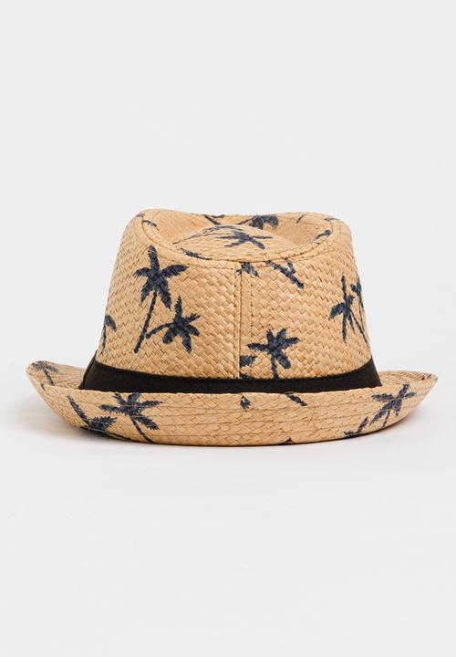 Pop Candy - Boys Printed Fedora Neutral