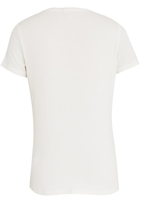 Name It - Printed Tee Off White