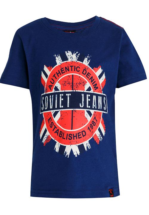 SOVIET - B Viborg Tee Blue
