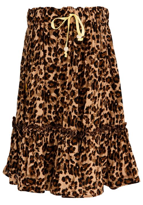 Eco Punk - Girls Printed Maxi Skirt Multi-colour