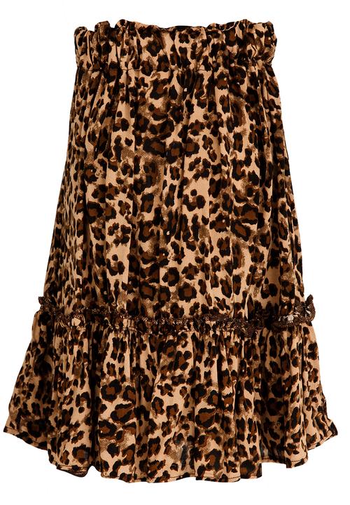 Eco Punk - Girls Printed Maxi Skirt Multi-colour
