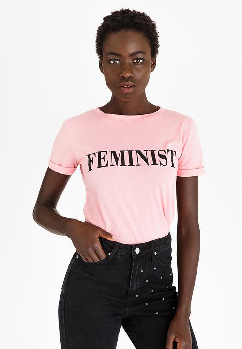 STYLE REPUBLIC - Feminist T-shirt Pale Pink