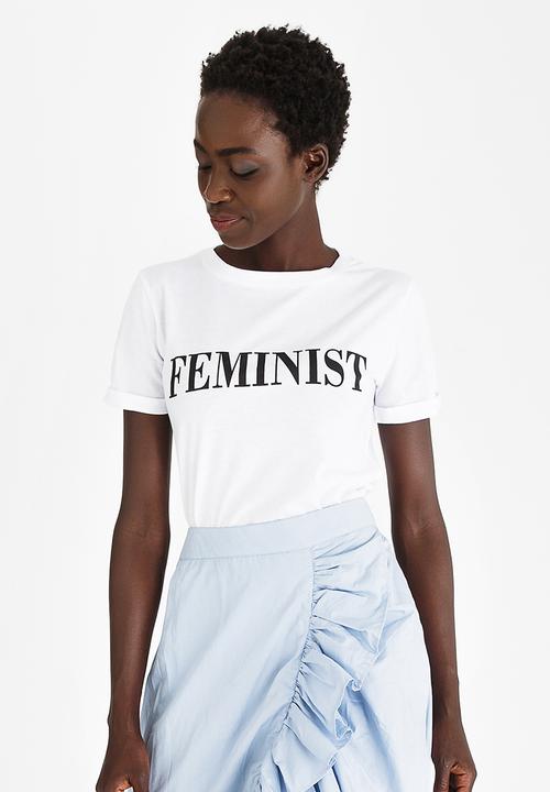 STYLE REPUBLIC - Feminist T-shirt White