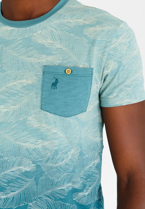 Polo Jeans Co. - Ombre Dip Dye T-Shirt Mid Green