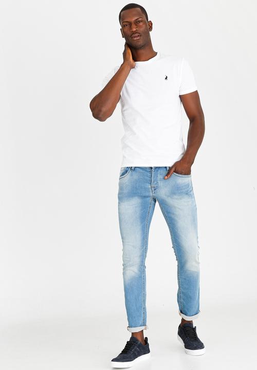 POLO - Crew Neck T Shirt White
